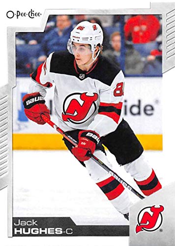 2020-21 O-Pee-Chee #70 Jack Hughes New Jersey Devils NHL Hockey Trading Card