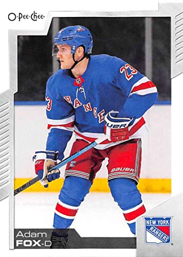 2020-21 O-Pee-Chee #471 Adam Fox New York Rangers NHL Hockey Trading Card