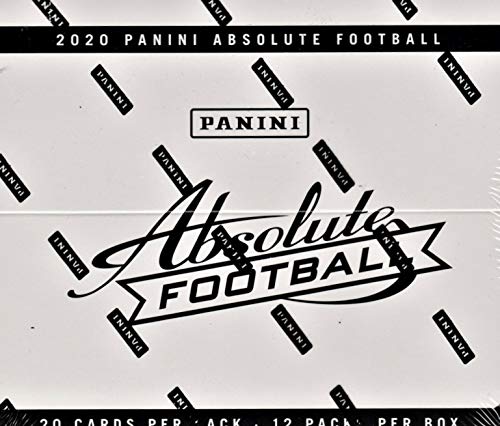 2020 Panini Absolute NFL Football CELLO box (12 pks/bx)