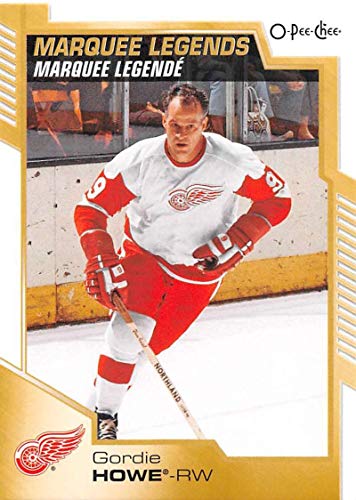 2020-21 O-Pee-Chee #546 Gordie Howe Detroit Red Wings NHL Hockey Trading Card