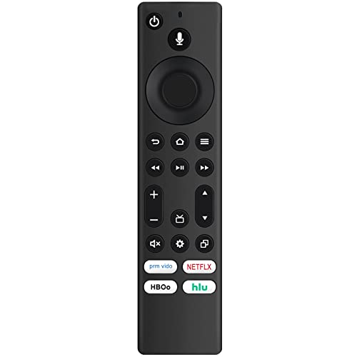 CT-RC1US-21 NS-RCFNA-21 Replace Voice Remote Control fit for Toshiba Insignia Fire TV Edition 32LF221U21 43LF421U21 TF-32A710U21 43LF621U21 50LF621U21 TF32A701U21 55LF621U21 NS-32DF310NA19