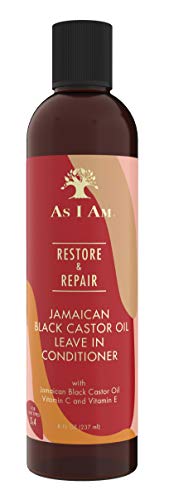 As I Am Jamaican Black Castor Oil Leave-In Conditioner (Pack of 2)