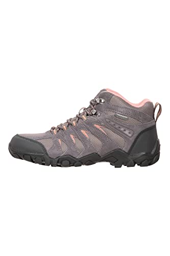 Mountain Warehouse Womens Waterproof Boots – IsoDry Ladies Shoes Grey Womens Shoe Size 7 US