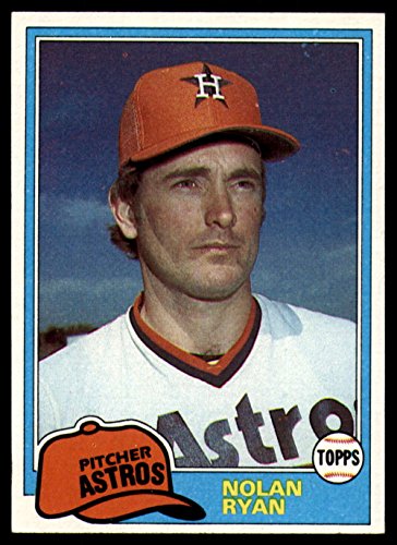 1981 Topps Baseball #240 Nolan Ryan Houston Astros Official MLB Trading Card in Raw (EX or Better) Condition