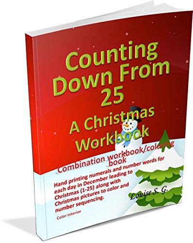 Counting Down From 25: A Christmas Workbook
