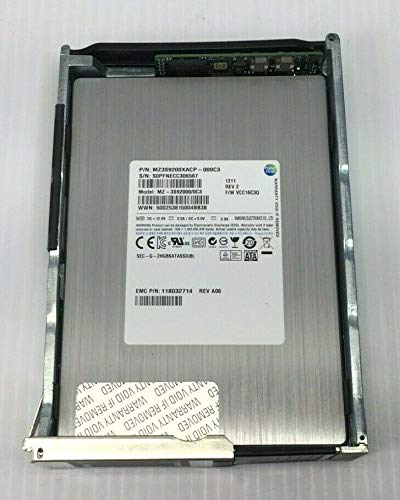 200GB EMC 118032714 MZ3S9200XACP-000C3 MZ-3S92000/0C3 005049190 SATA SSD, LOT of 2