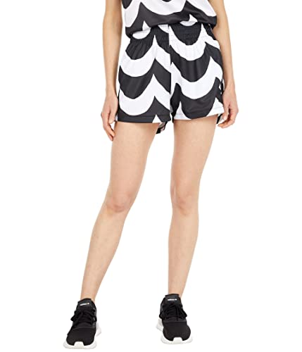 adidas Originals Women’s Marimekko Shorts, Black/White, 3X