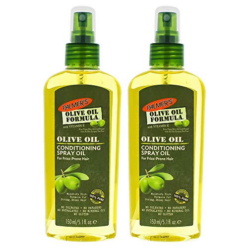 Olive Oil Conditioning Spray Oil – Pack of 2 by Palmers for Unisex – 5.1 oz Hairspray