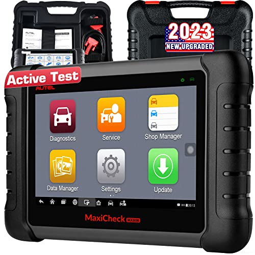 Autel MaxiCheck MX808 Diagnostic Tool, 2023 Same as MaxiCOM MK808S/ MK808, Full Bidirectional as MP808, Active Test, 28+ Services, OE All SystemScan, FCA Autoauth, ABS/SRS/EPB/BMS/Crank Relearn