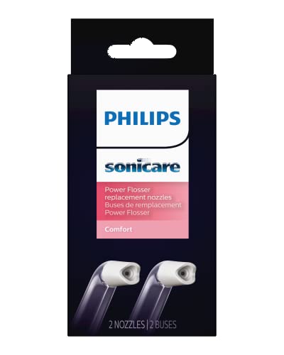 Philips Sonicare Power Flosser Comfort Tips (F2), 2pk, White HX3052/00