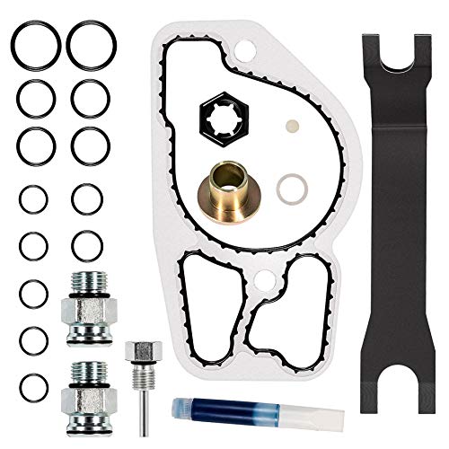 PIILOO High Pressure Oil Pump HPOP Master Service Kit with O-Ring Seals & Base Gasket Compatible with Ford Powerstroke 7.3L 1994-2003 and Navistar DT466 & T444E 1995-2004 | The Storepaperoomates Retail Market - Fast Affordable Shopping