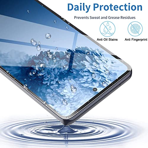 Galaxy S20 FE Screen Protector and Camera Protector, [3 Screen Protectors+3 Camera Protectors][Support Fingerprint] Tempered Glass Screen Protector for Samsung Galaxy S20 FE 5G/4G | The Storepaperoomates Retail Market - Fast Affordable Shopping