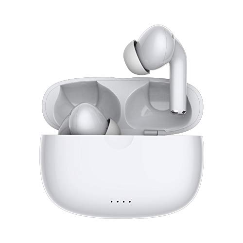Wireless Earbuds, TECTAG Wireless Earbuds with Touch Control Bluetooth Headphones with Three Sizes of Earplugs are Availableolation Deliver Clear and Flawless in-Ear Call Quality.