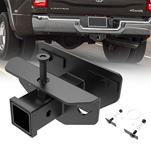 BUNKER INDUST Rear Trailer Hitch Receiver Fit for 2003-2018 Dodge Ram 1500/2003-2013 Ram 2500 3500/2019-2021 Ram 1500 Classic, 2″ Inch Class 3 Tow Towing Hitch