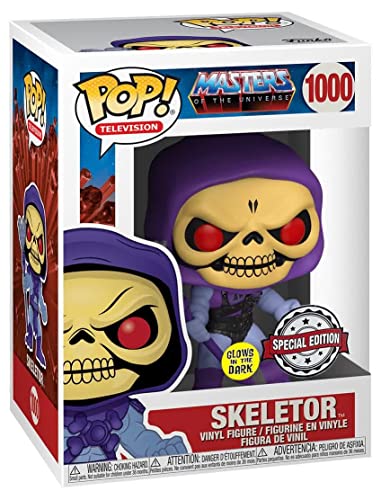 Funko 49077 Pop! Television: Masters of the Universe – Skeletor (Glow in the Dark Special Edition) #1000