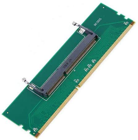 DDR3 204Pin to 240Pin Lod DDR3 Laptop SO DIMM to Desktop DIMM Memory RAM Adapter