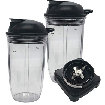 Replacement parts update extractor blade and 24oz cup with lid for Ninja Professional 72oz Countertop Blender BL660W/BL663/BL660/BL740/BL665Q/BL660WM/BL740A/BL660C/BL663CO/BL740C | The Storepaperoomates Retail Market - Fast Affordable Shopping