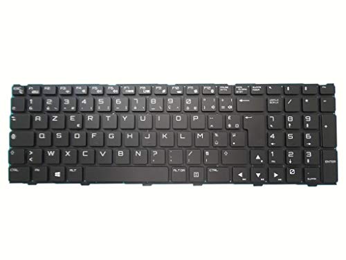 Laptop Keyboard for LDLC Saturne SK96 SK96-I5 SK96-I5-8-H10S1 SK96-I5-8-H5S SK96-I5-8-H5S-H10 SK96-I7-8-H5S2 SK96-I7-8-H5S2-H10 French FR Black Without Frame New