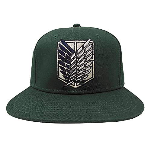 Ripple Junction Attack on Titan Hat, Season 3 Scout Regiment Shield Cap, Green