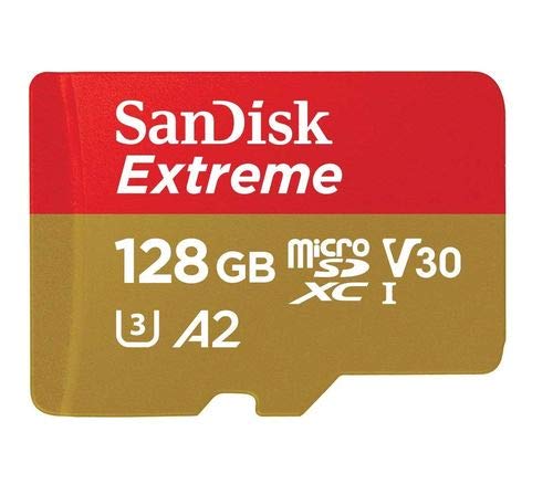 SanDisk Extreme 128GB Micro SDXC Card for DJI Mavic Mini 2, Mavic Mini, Mavic Air 2 Drone (5 Pack) C10 4K V30 A2 (SDSQXA1-128G-GN6MN) Bundle with 1 Everything But Stromboli MicroSD Memory Card Reader | The Storepaperoomates Retail Market - Fast Affordable Shopping