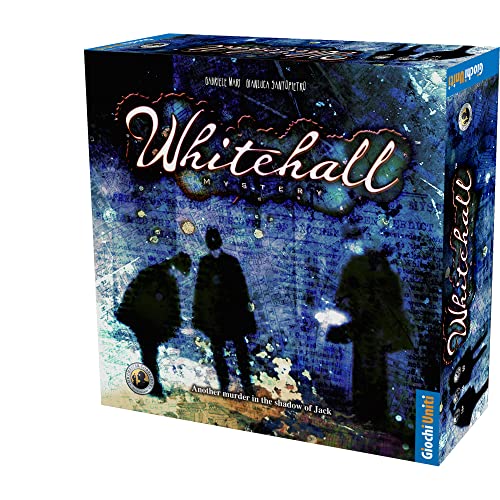 Whitehall Mystery Board Game | Strategy Game for Teens and Adults | Detective Board Game | Fun Game for Game Night | Ages 13 and up| 2 to 4 Players | Average Playtime 60 Minutes | Made by Giochi Uniti