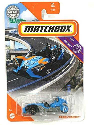 Matchbox MBX Highway 57/100 Polaris SlingSh0t (Blue)