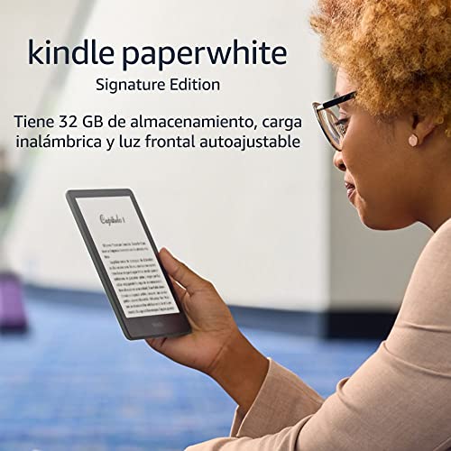 International Version – Kindle Paperwhite Signature Edition (32 GB) – With a 6.8″ display, wireless charging, and auto-adjusting front light – Without Lockscreen Ads – Black | The Storepaperoomates Retail Market - Fast Affordable Shopping