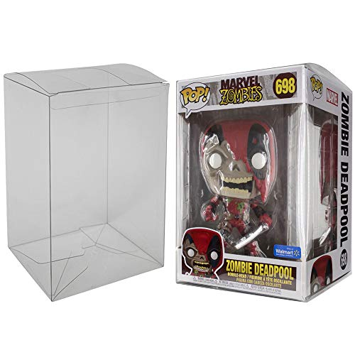 Viturio Plastic Box Protector Cases Compatible With Funko Pop! 10″ Inch Vinyl (2 Pack) Clear .50mm Thick