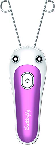 Butterfly Hair Removal System. Thread Machine for Facial and Body Hair Removal with Rechargeable Battery