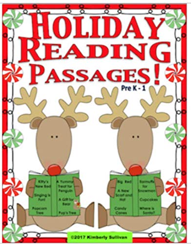 HOLIDAY READING COMPREHENSION 12 PASSAGES and BOOK ACTIVITY