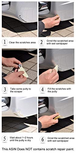 4 in 1 Car Body Putty Scratch Filler Painting Pen Assistant Soil for Deep Scratch Pit Easy Repair Automotive Scratch Filler Kit Durable Scratch Filler for Car Paint Pen (Accessories, Car Body Putty) | The Storepaperoomates Retail Market - Fast Affordable Shopping