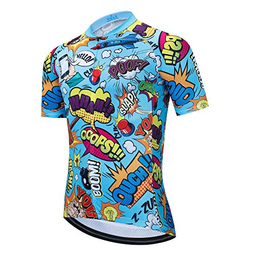 BIKE BEER Cartoon Anime Cycling Jersey Funny Cycling Jersey Bicycle Clothing S