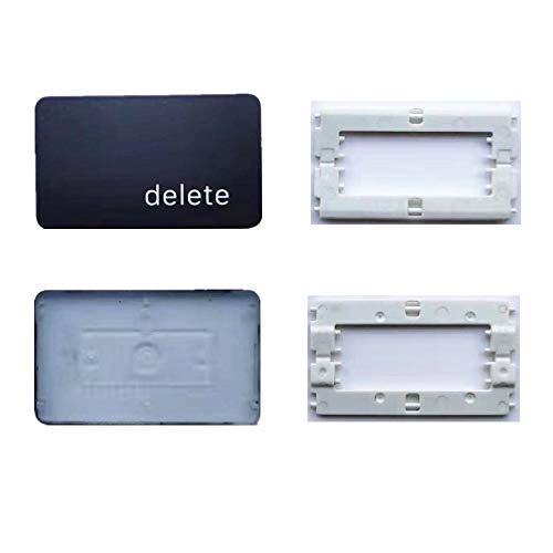 Replacement Individual Delete Key Cap and Hinge are Applicable for MacBook Pro 13&15inch Model A1706 A1707 A1708 Keyboard to Replace The Delete Keycap and Hinge