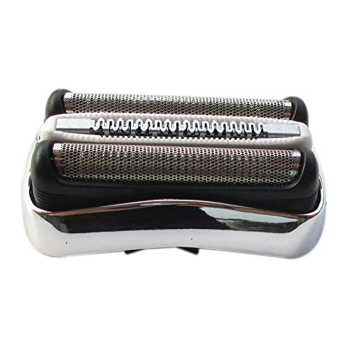 Economical Replacement Shaver Foil&Cutter Set for Braun For Braun Series 3 21S 32S 320S-4 330S-4 340S-4 350CC-4 Silver