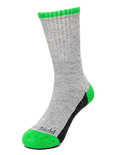 Insect Shield Kids Sport Crew Sock, Stretchy and Comfortable Crew Socks with Padding and Tick Protection