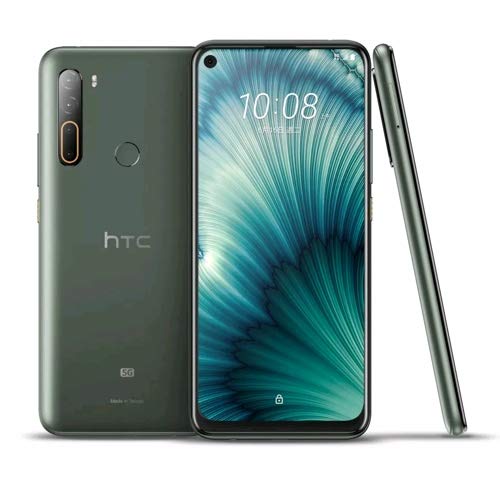 HTC U20 5G 2Q9F100 256GB 8GB RAM Factory Unlocked (GSM Only | No CDMA – not Compatible with Verizon/Sprint) International Version – Green