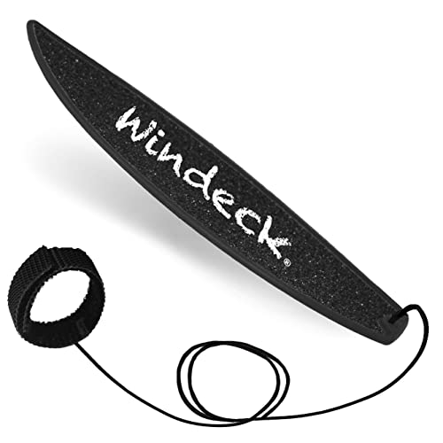 Windeck Finger Surfboard – Rad Fingerboard Toy – Surf The Wind – Mini Board for Kids and Surfers Looking to Hone Their Surfer Skills (Stealth)