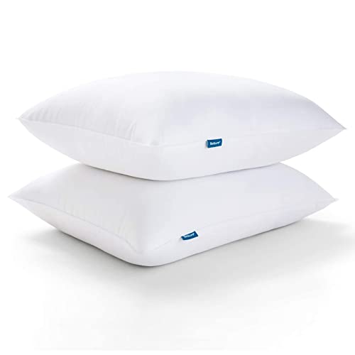 Bedsure Pillows Standard Size Set of 2, Bed Pillows for Sleeping Hotel Quality, Firm Standard Pillows 2 Pack, Supportive Down Alternative Pillow for Side and Back Sleeper