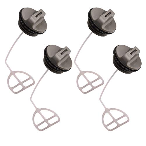 Adefol 610370 Gas Fuel Oil Caps for Husqvarna 288 365 357 359 455 395 Chainsaw Replacement Parts for OEM 537215202