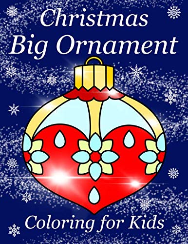 Christmas Big Ornament – Printable Coloring for Kids