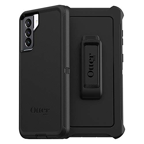 OTTERBOX DEFENDER SERIES SCREENLESS EDITION Case for Galaxy S21+ 5G (ONLY – DOES NOT FIT non-Plus size or Ultra) – BLACK