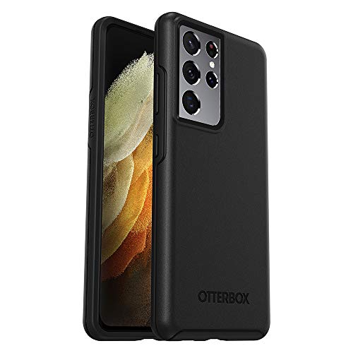 OTTERBOX SYMMETRY SERIES Case for Galaxy S21 Ultra 5G (ONLY – DOES NOT FIT non-Plus or Plus sizes) – BLACK