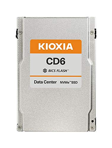 Kioxia KCD6XLUL960G CD6 960GB NVMe PCIe 4×4 2.5″ 15mm SIE 1DWPD SSD