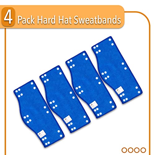 UNCO- Hard Hat Sweatband, 4 pcs, Hard Hat Liner, Hard Hat Accessories, Sweatbands for Hats, Hardhat Sweatbands Washable, Reusable Hardhat Sweatbands, Sweat Bands for Hard Hats. | The Storepaperoomates Retail Market - Fast Affordable Shopping