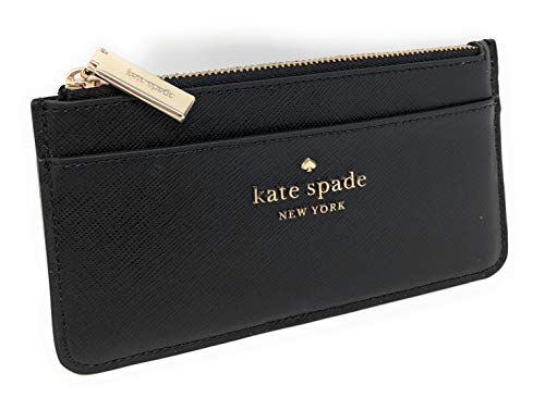 Kate Spade New York Small Card Holder Wallet Slim Large Black
