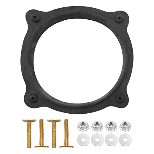 salangid 385310063 Floor Flange Seal and Mounting Kit Replacement for Select Dometic/Sealand Toilet