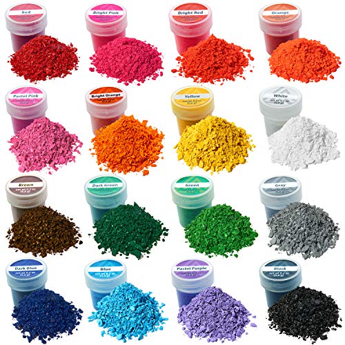 Wax Dyes for Candle Making – 16 Colors Set of Wax Dyes – Color for Candle Making 0.2 oz – Candle Dye for Soy Candle Making