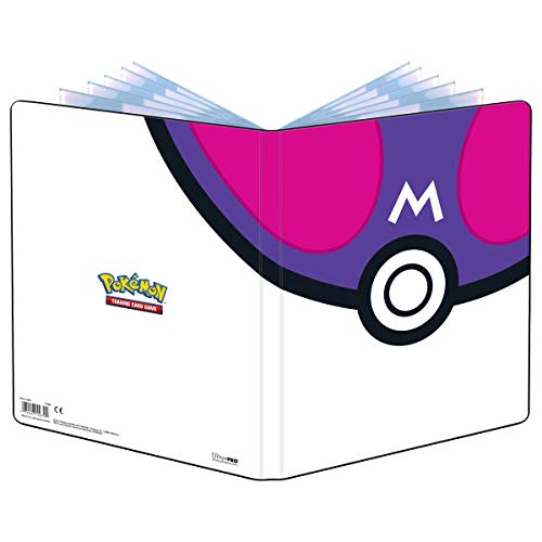 Pokémon | Master Ball 9-Pocket Portfolio | Card Game | Ages 6+ | 2 Players | 10+ Minutes Playing Time