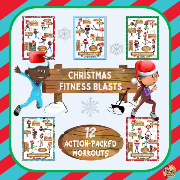 Christmas Fitness Blasts- 12 ACTION-PACKED Workouts