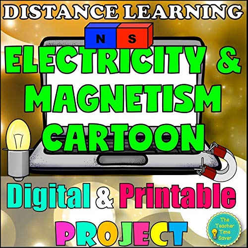 Electricity Digital Cartoon Project